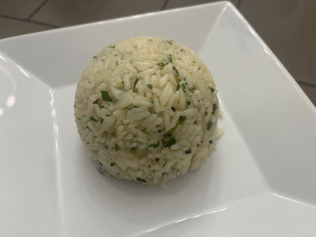 Lemon Garlic Herb Rice