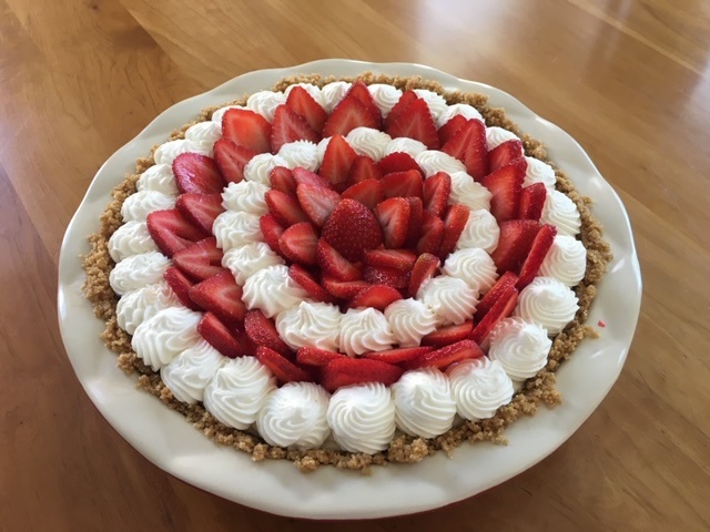 Strawberry Cheesecake Pie