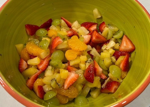 Honey Lime Fruit Salad