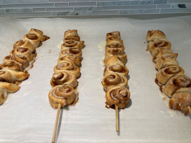 Cinnamon Roll Kabobs