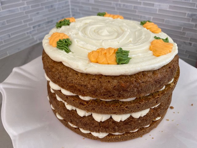 Carrot Cake with Cream Cheese Frosting